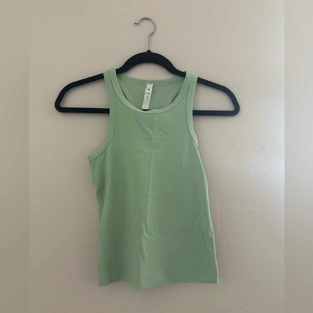 Lululemon Align Waist Length Racerback Tank Top- Creamy Mint